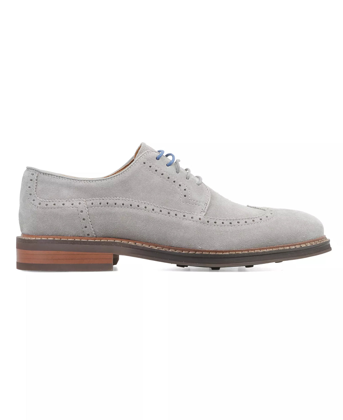 Bar III Men's Lace-Up Round Toe Dress Shoes  Gray Size 9.5