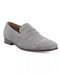 Bar III Men's Baldwinn Penny Suede Loafers  Charcoal Gray Size 10.5