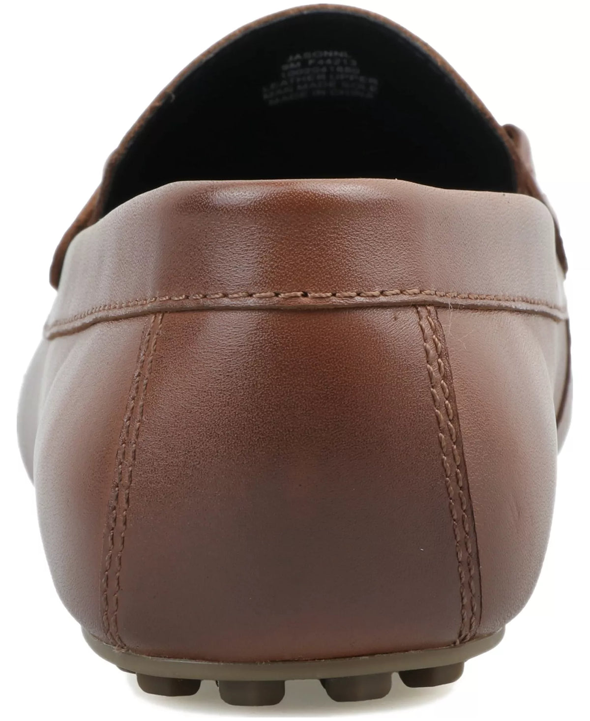Alfani Men's Jasonn Leather Slip-On Bit Driving Loafers  Cognac Size 11.5
