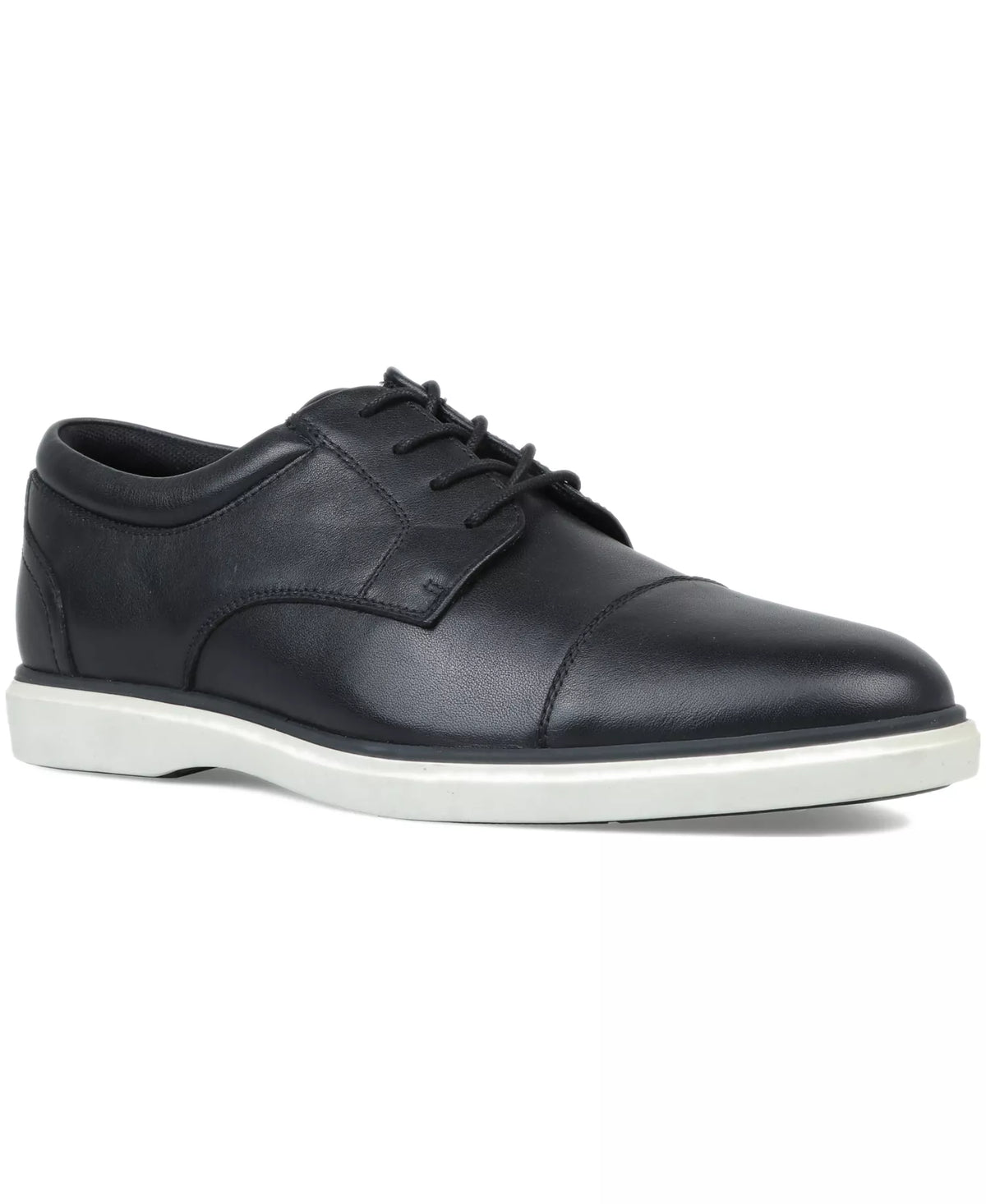 Alfani Men's Dayvid Dress Shoes   Black Leather Size 8