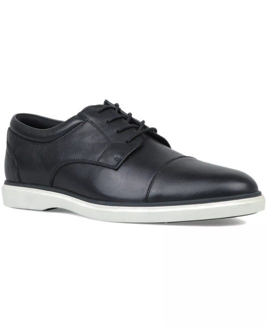 Alfani Men's Dayvid Dress Shoes   Black Leather Size 8