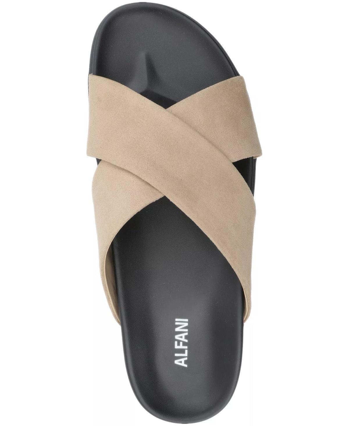 Alfani Men's Wallacce Slip-On Sandals  Sand Size 11.5