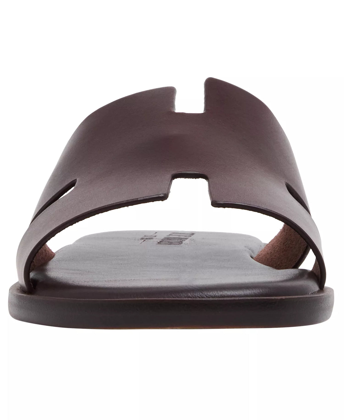 Steve Madden Men's Leone Round Toe Slippers  Brown Size 10