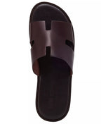 Steve Madden Men's Leone Round Toe Slippers  Brown Size 10