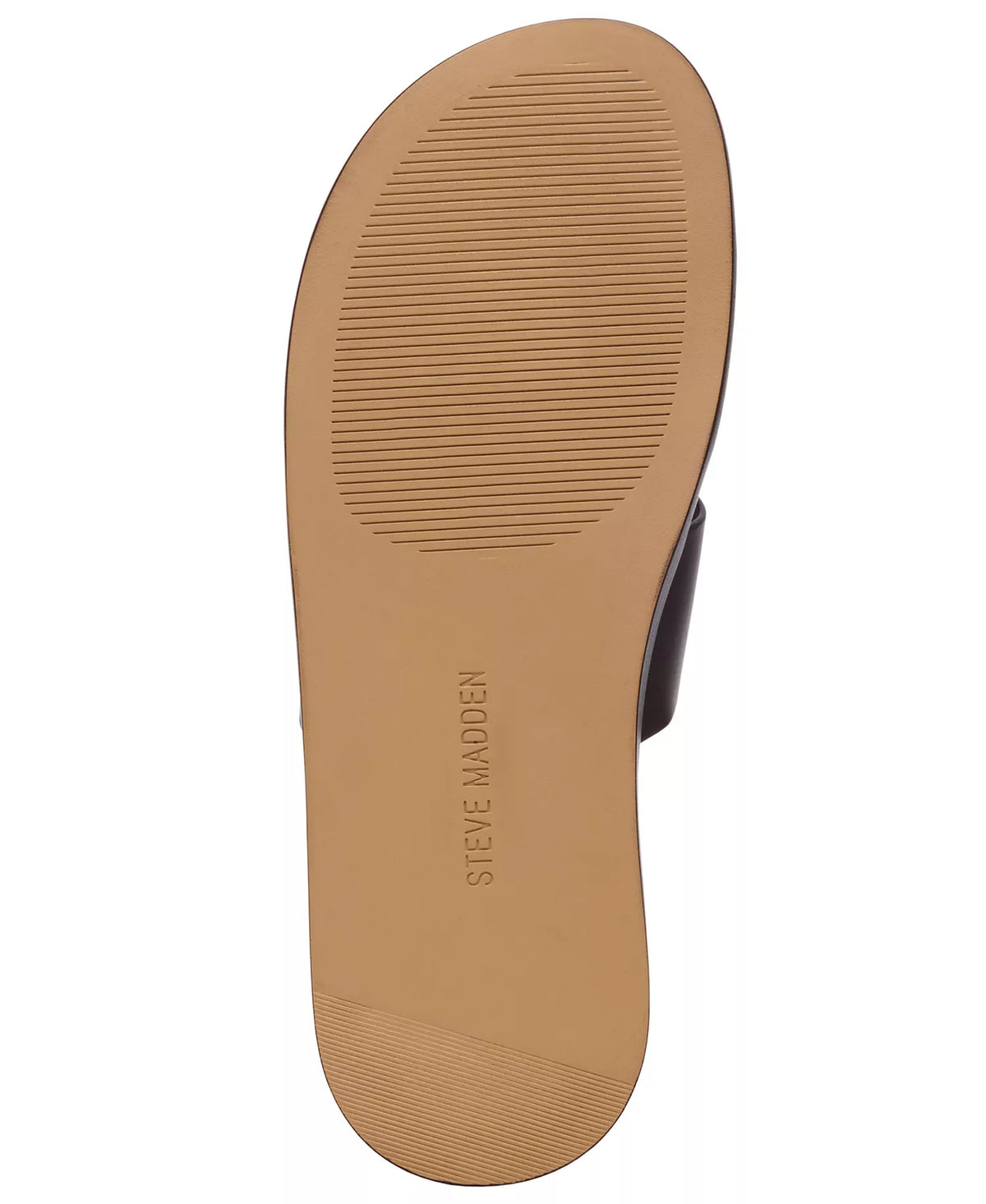 Steve Madden Men's Leone Round Toe Slippers  Brown Size 10