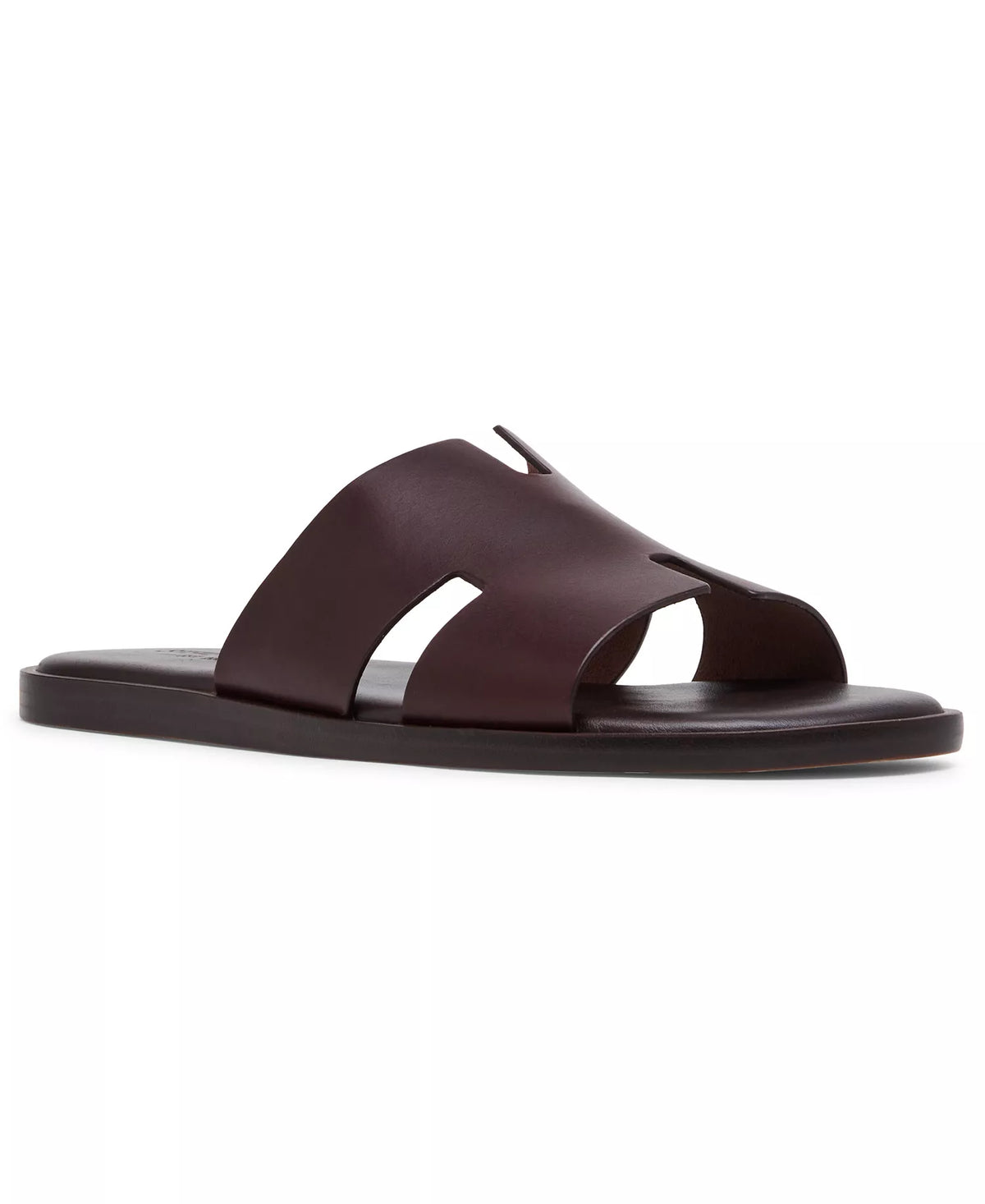 Steve Madden Men's Leone Round Toe Slippers  Brown Size 10