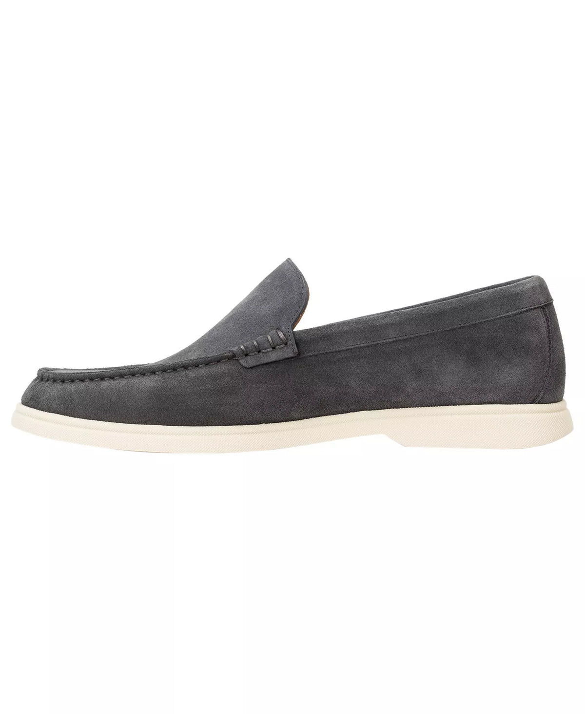 Hugo Boss Men's Sienne Round Toe Loafers  Gray Size 10