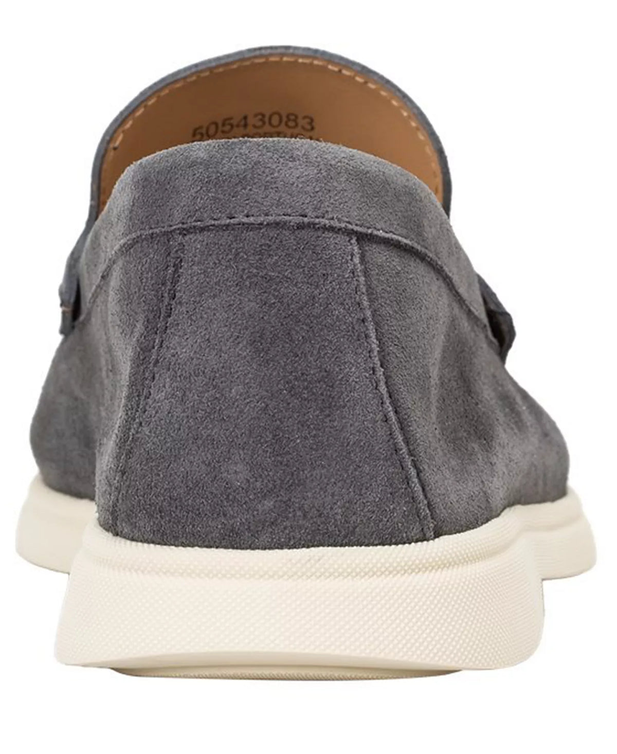 Hugo Boss Men's Sienne Round Toe Loafers  Gray Size 10