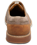 Stacy Adams Men's Phineas Plain Toe Lace-Up Shoes  Taupe Size 11.5