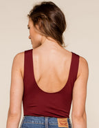 Free People Women's First Call Bodysuit  Color Mauve Swoon Size L
