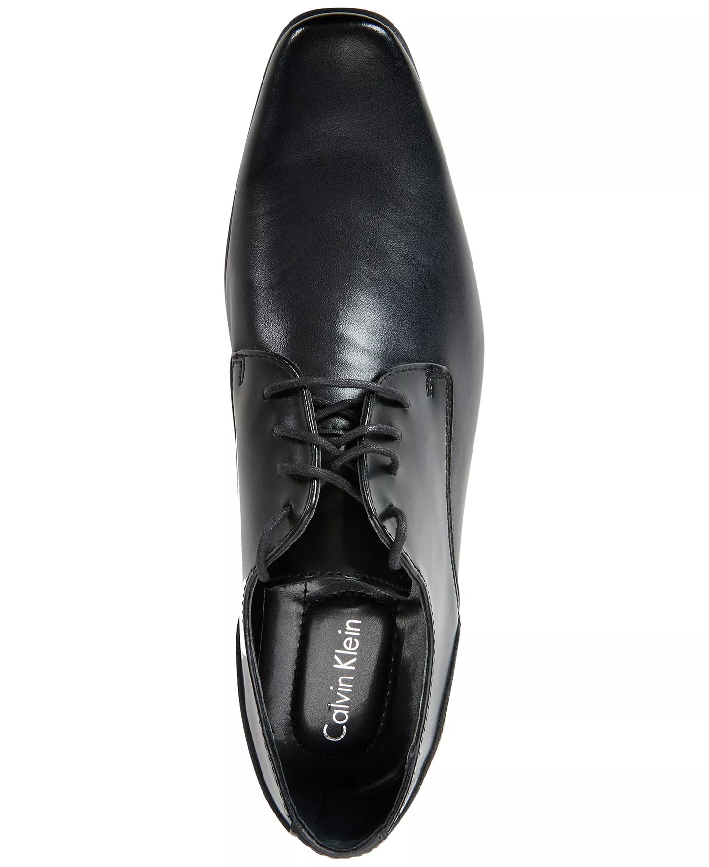 Calvin Klein Men's Brodie Leather Oxfords  Black Size 13