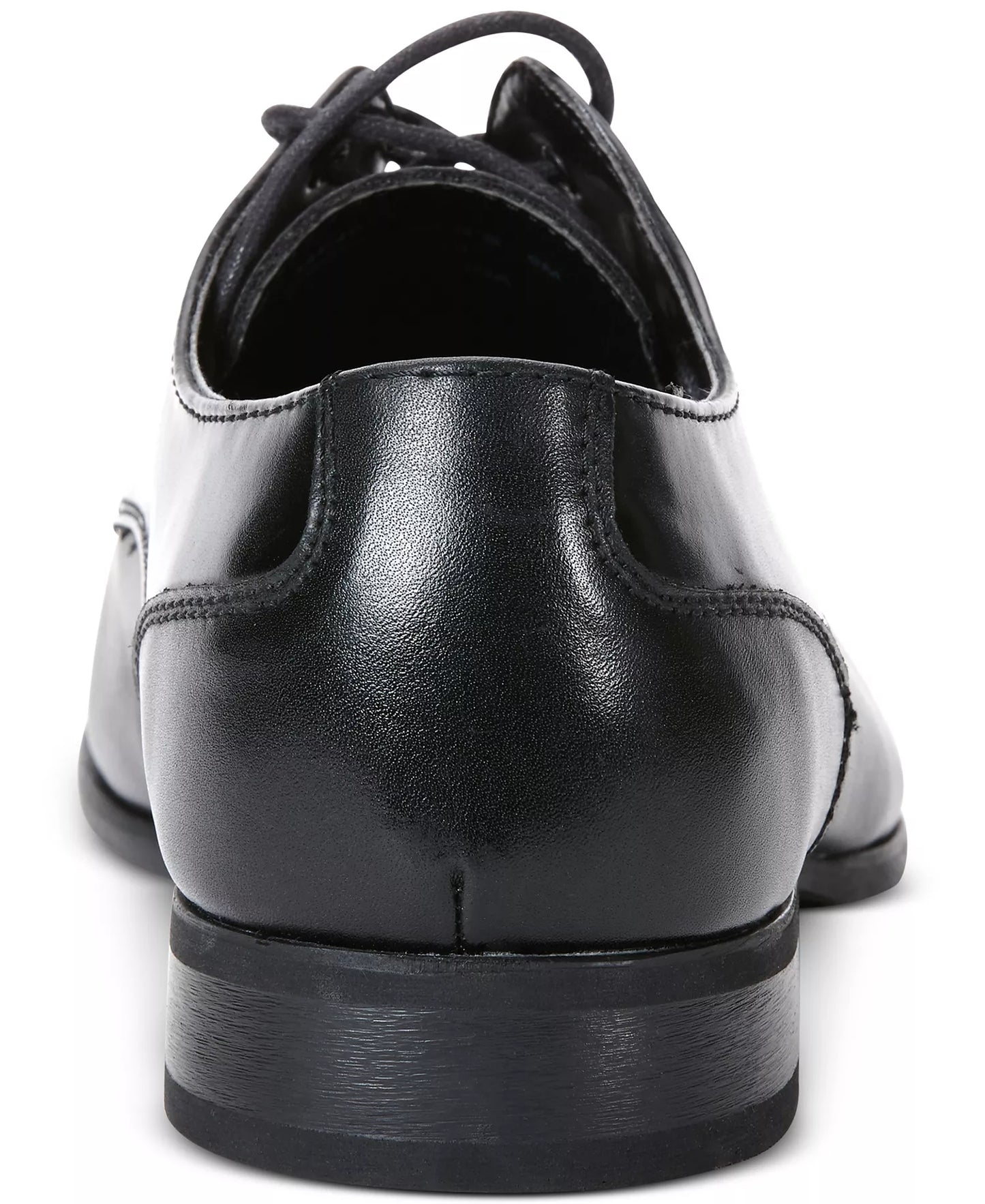 Calvin Klein Men's Brodie Leather Oxfords  Black Size 13