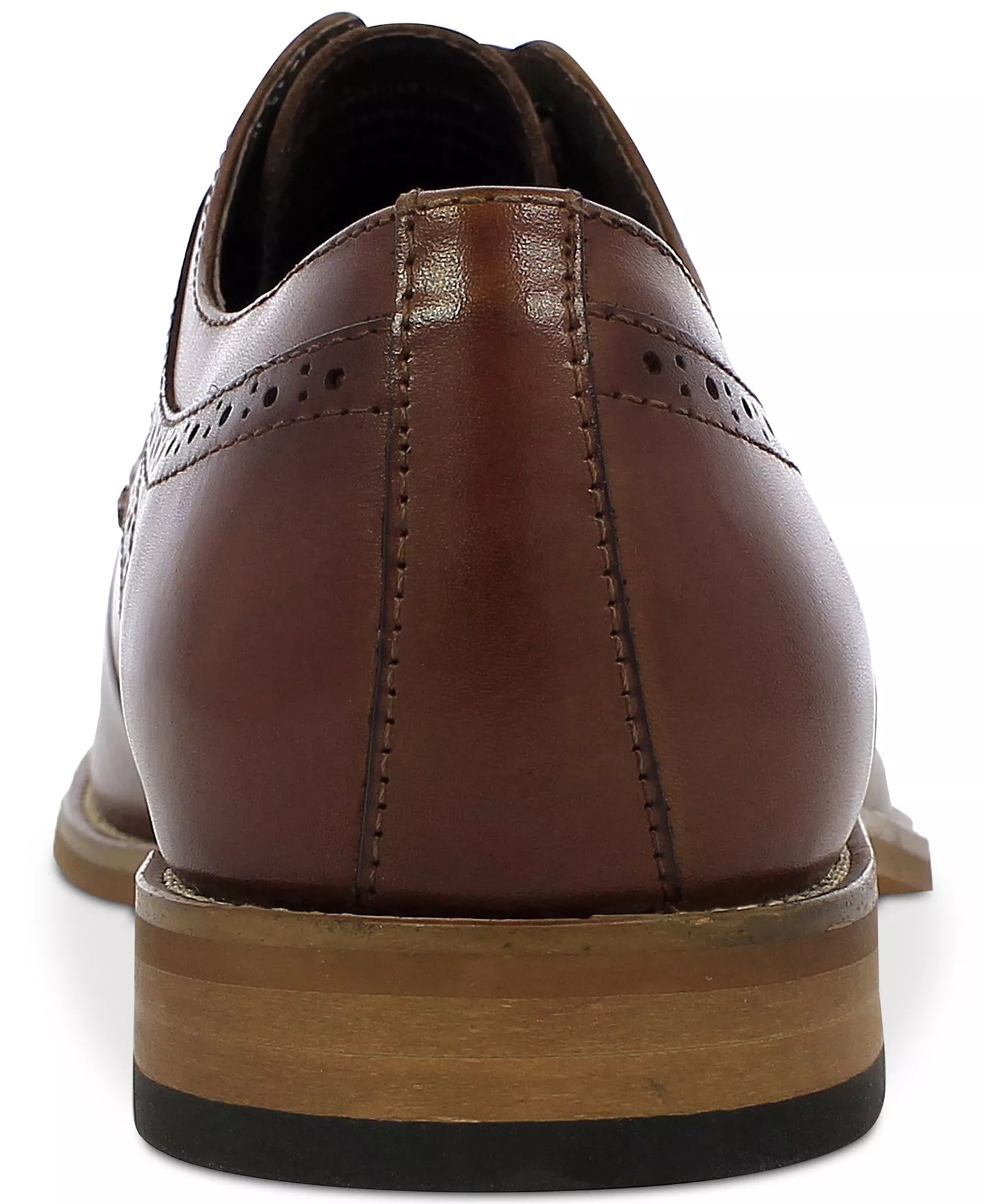Stacy Adams Men's Dickinson Cap Toe Oxfords  Cognac Size 12