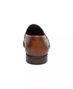 Stacy Adams Men's Keeler Moc Toe Tassel Slip On Loafers  Cognac Size 11 (Returned)