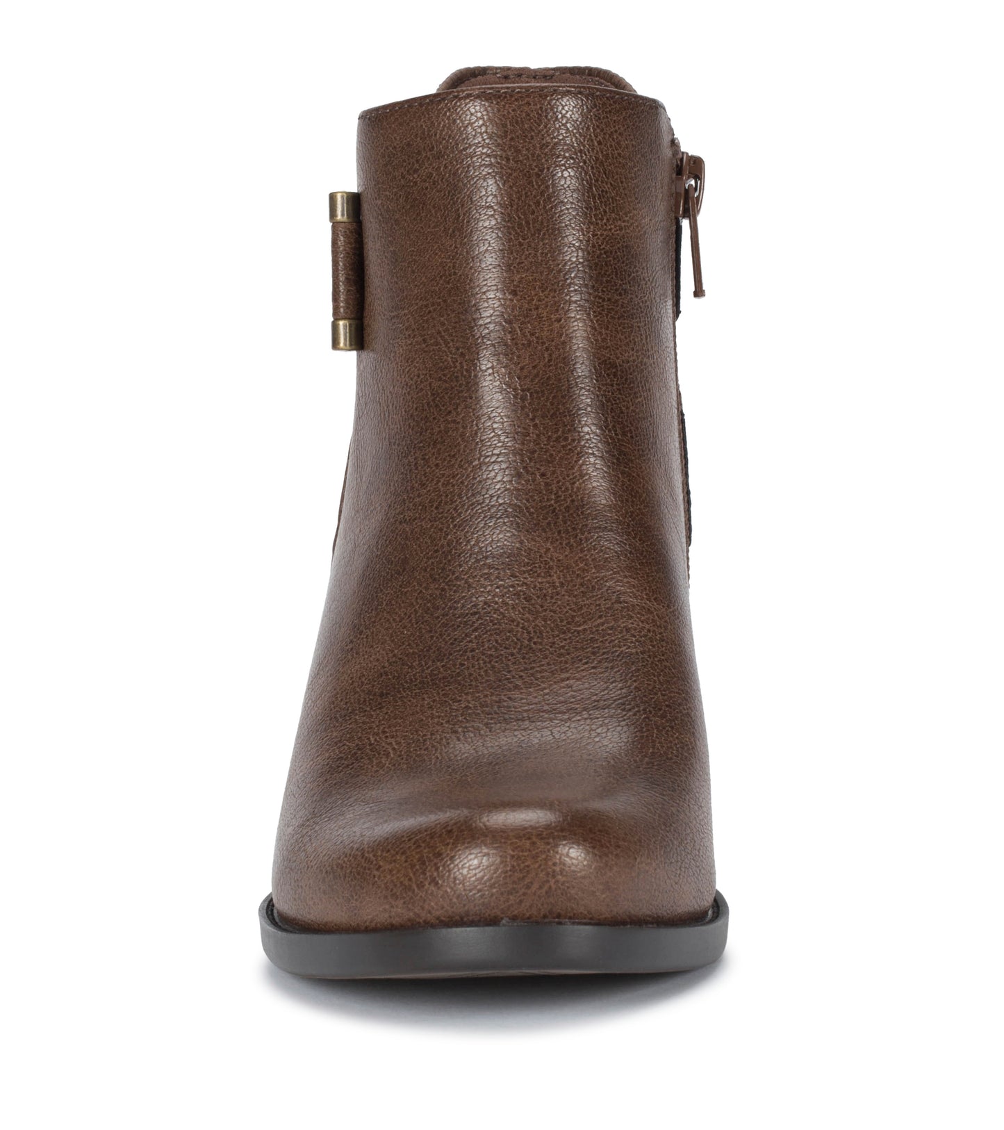 Baretraps Women's Reggie Block Heel Ankle Booties  Color Brush Brown Size 5M