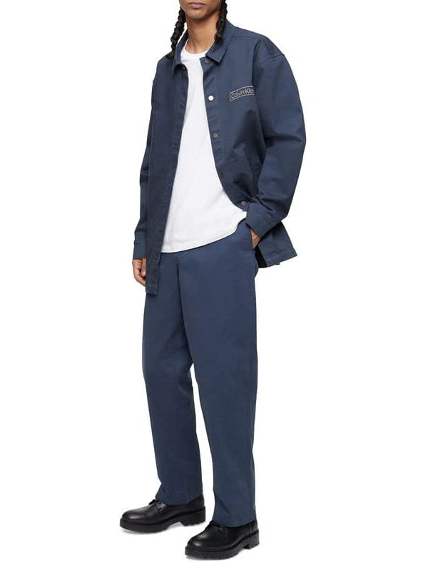 Calvin Klein Men's Relaxed Fit Chino Pants  Color Ink Size 36