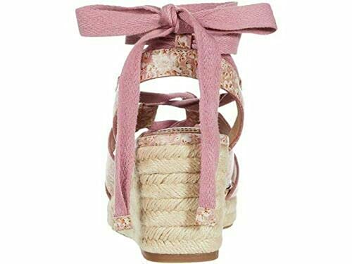 Patricia Nash Women's Riva Wedge Sandals  Color Blush Bouquet Size 5.5M