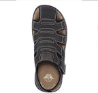 Dockers Men's Searose Fisherman Sandals  Color Black Size 14M