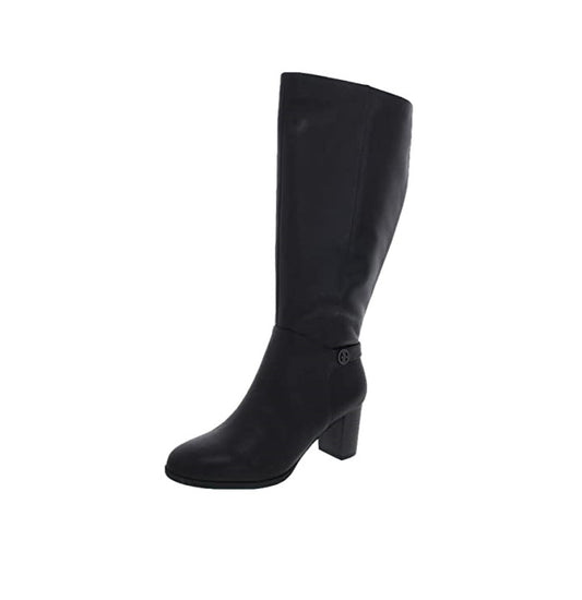 Giani Bernini Adonnys Memory-Foam Dress Boot  Color Black Leather Size 9M