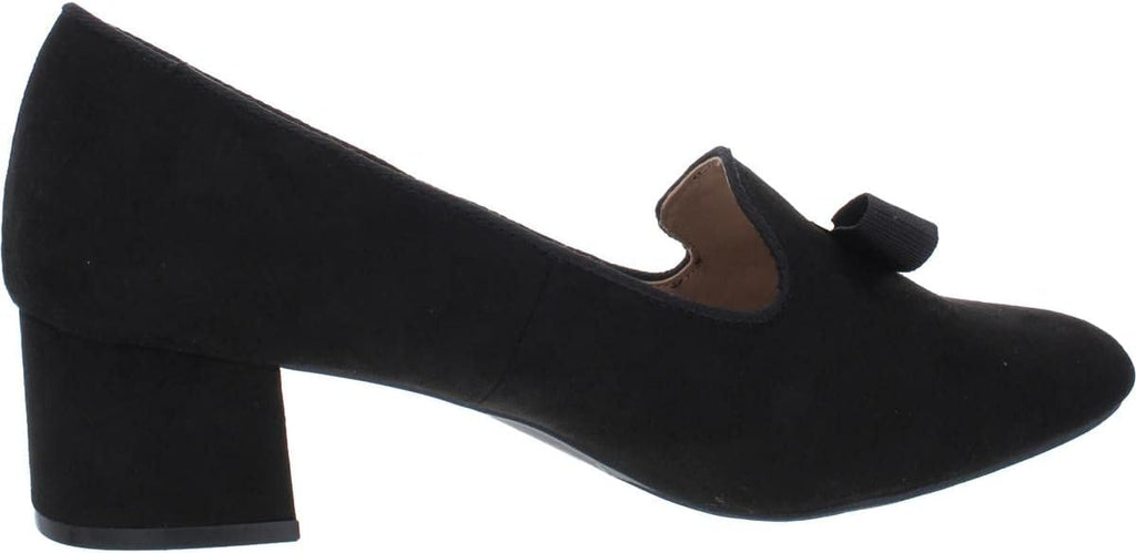 Charter Club Women's Avaa Pumps  Black Micro Size 9