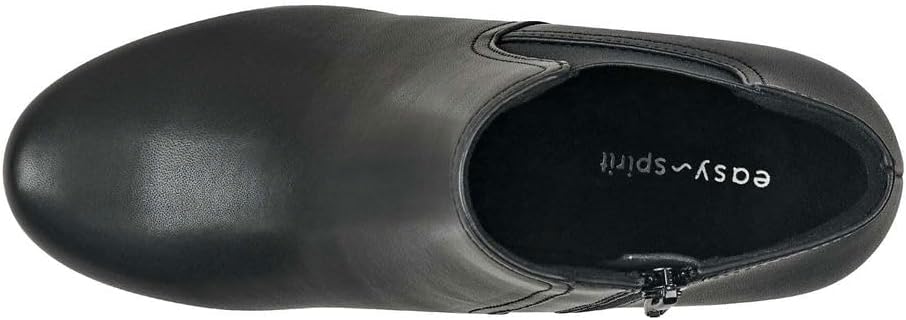 Easy Spirit Women's Caelan Round Toe Casual Booties  Black Size 9