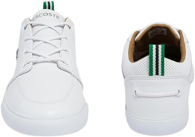 Lacoste Men's Bayliss Sneakers Deep White Size 8