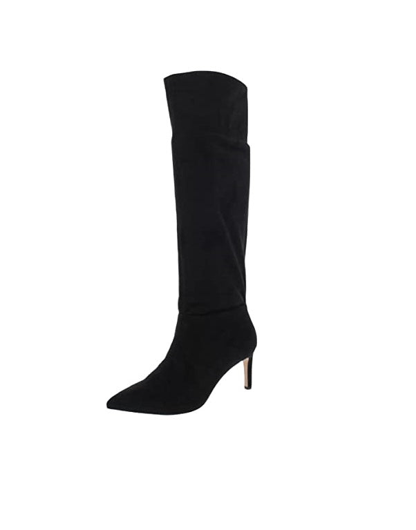 BCBGeneration Womens Marlo Padded Insole Pointed Toe Knee-High Boots  Color Black Size 9.5M