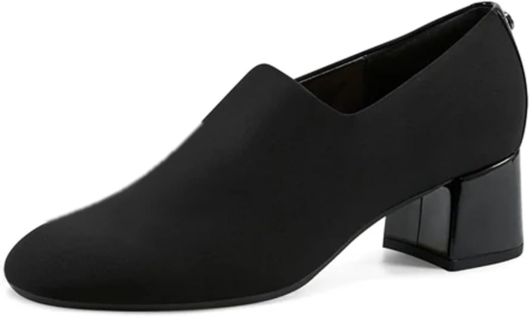 Easy Spirit Women's Denisa Slip On Dress Pumps  Black Size 7.5W