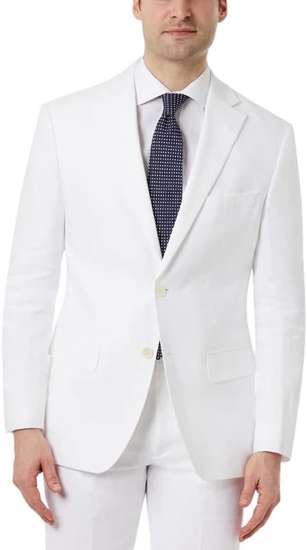 Lauren Ralph Lauren Men's UltraFlex Classic-Fit Linen Sport Coat  Color White Size 40R