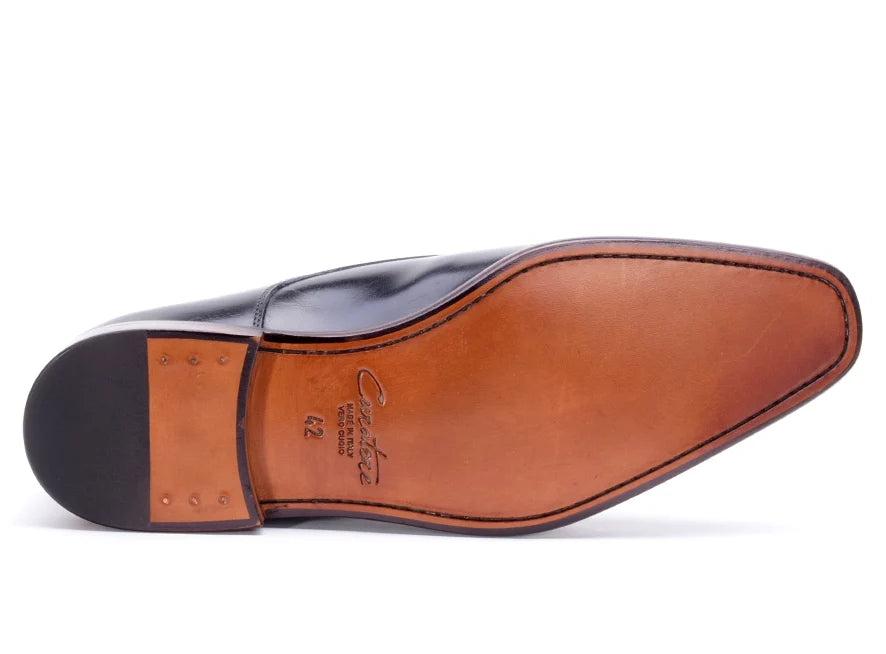 Curatore Men's Hughes Oxford Dress Shoes  Cognac Size 9.5