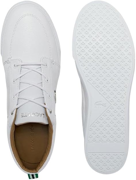 Lacoste Men's Bayliss Sneakers Deep White Size 8