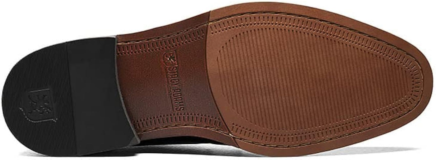 Stacy Adams Men's Robeson Oxfords Dress Shoes  Color Chocolate Size 11.5M