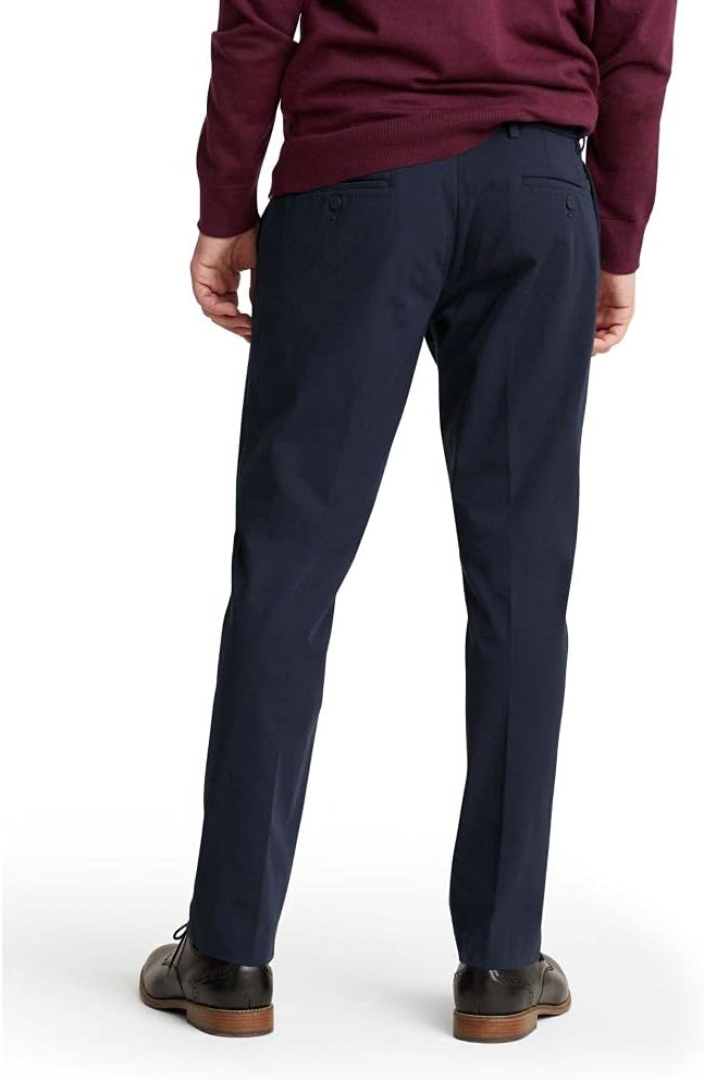 Dockers Men's City Tech Trouser Straight Fit Pants  Color Nightwatch Blue W38xL32