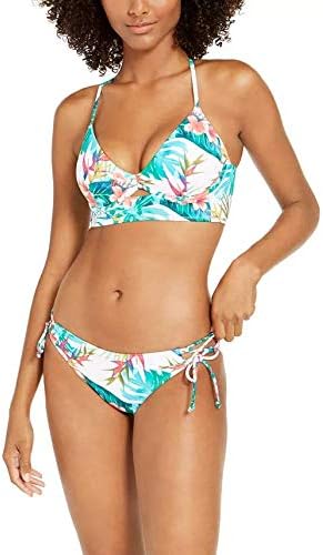 SUNDAZED Hot Tropics Printed Jenna Bra Top  Hot Tropics Size 34C