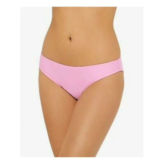 Hula Honey Juniors Rib Illusion Hipster Bikini Bottoms  Color Pink Lilac Size XL