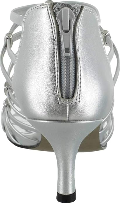 Easy Street Women's Nightingale Evening Sandals Color Silver Size 8M