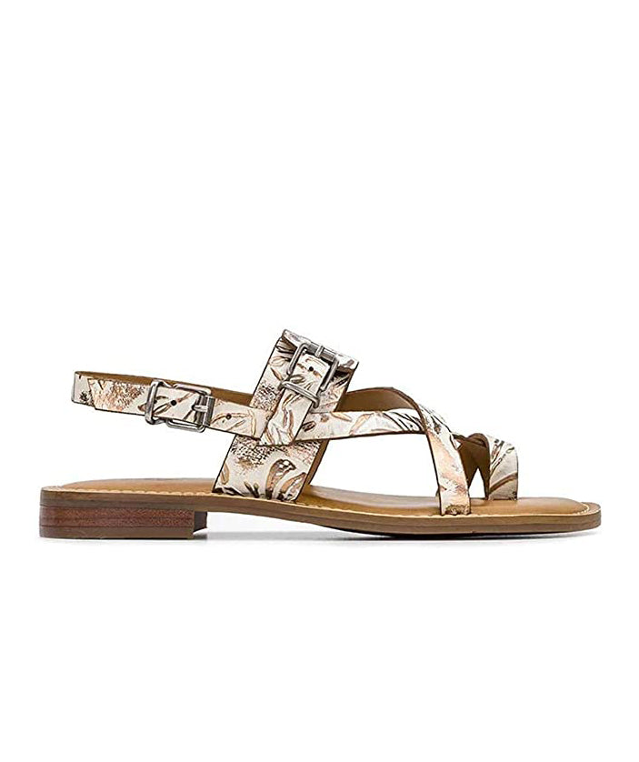 Patricia Nash Women's Fidella Slingback Sandals  White Size 5.5