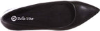 Bella Vita Women's Vivien Pointed-Toe Flats  Color Black Size 5.5M
