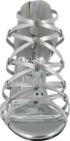 Easy Street Women's Nightingale Evening Sandals Color Silver Size 8M