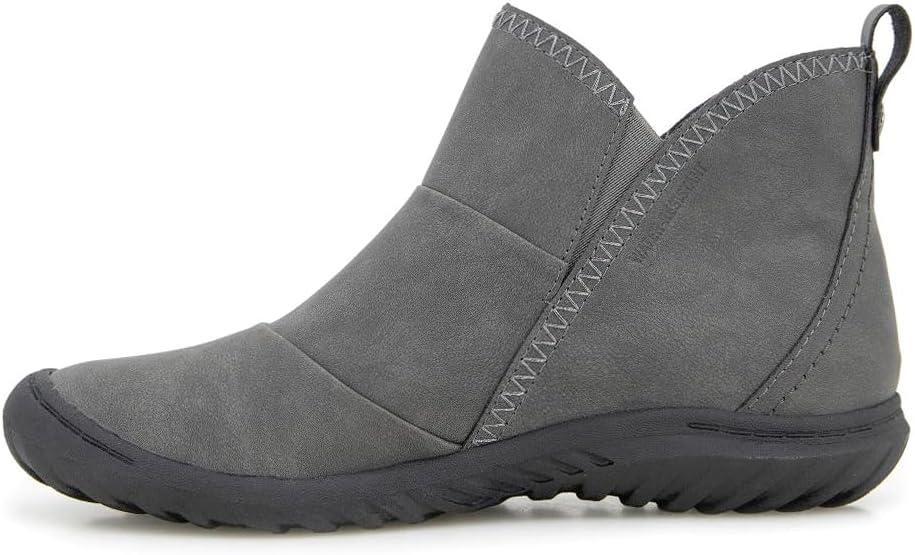 JBU Women's Piper Water Resistant Booties  Charcoal Size 8.5