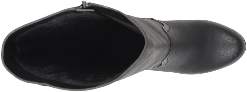 Journee Collection Women's Langly Wide Calf Boots  Color Black Size 8M
