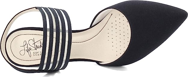 LifeStride Women's Sanya Pump  Color Black Size 6M