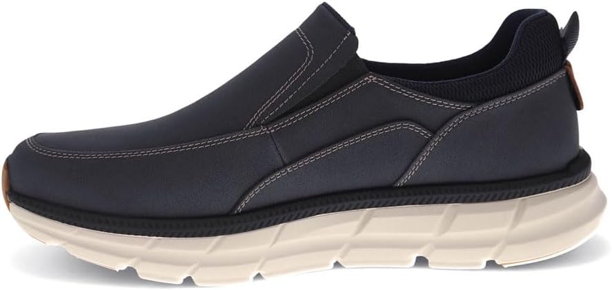 Dockers Men's GO-TIME Active Rebound Slip-On Sneakers  Navy Size 11