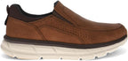 Dockers Men's GO-TIME Active Rebound Slip-On Sneakers  Dark Tan Size 10.5