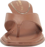 Kenneth Cole New York Women's Classic Geneva Wedge Sandals  Tan Size 7.5
