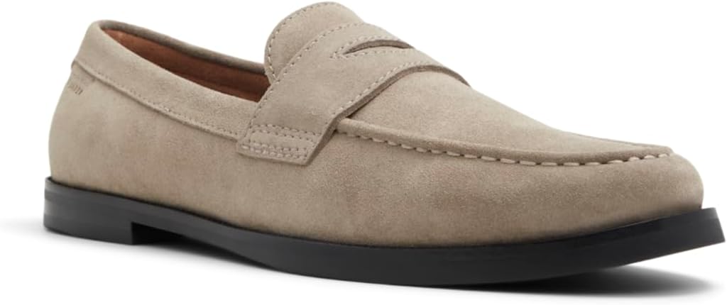 Ted Baker Men's Parliament Slip-On Penny Loafers  Khaki Size 9