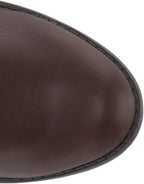 Easy Street Women's Quinn Plus Plus Harness Boot  Color Brown Burnish Size 8.5M (Extra Wide Calf)
