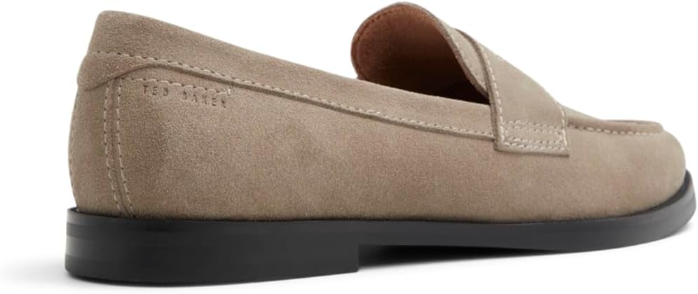 Ted Baker Men's Parliament Slip-On Penny Loafers  Khaki Size 9