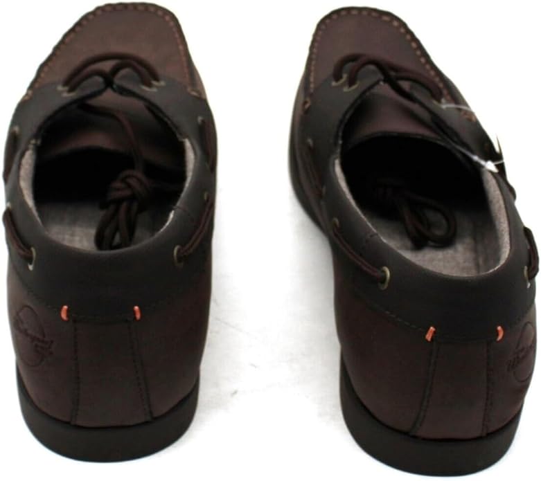 Weatherproof Vintage Men's Benny Boat Shoes  Color Dark Brown Size 8M