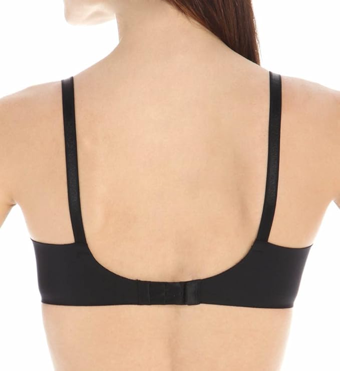 Warner's No Side Effects Wireless T-Shirt Bra  Black Size 36A